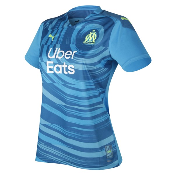 Camiseta Marsella Tercera Equipación Mujer 2020-2021 Azul